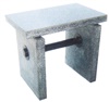 โต๊ะสำหรับวางเครื่องชั่งน้ำหนัก (แผ่นหินแกรนิต) 65 * 120 * 80 ซม.