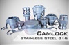 Camlock Coupling : Stainless Steel 316