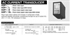 TOYO KEIKI AC Current Transducer AGP-1E-2 Series