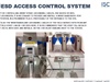 ESD access control system(ระบบควบคุมการเข้า-ออกในพื้นที่ควบคุมไฟฟ้าสถิต)