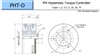 OGURA Permanent Magnet Hysteresis Torque Controller PHT 1.2D, 2.5D, 5D, 10D, 30D, 70D Series