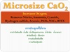 Microsize 30% CaO2 solution ปลดปล่อยอ๊อกซิเจน บ่อเลี้ยงกุ้ง-ปลา บำบัดน้ำเสีย บำบัดดินเสีย