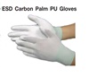 ESD CARBON NYLON PALM FIT PU COATER GLOVES