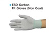 ESD CARBON NYLON FIT GLOVES  ถุงมือ คาร์บอน คลีนรูม ป้องกันไฟฟ้าสถิตย์ 
