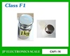 ลูกตุ้มน้ำหนักมาตรฐาน สแตนเลส Class F1 น้ำหนัก1000g (1kg)  CAF1-1000g