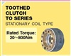 SINFONIA Electromagnetic Toothed Clutch TO Series