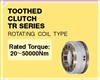 SINFONIA Electromagnetic Toothed Clutch TR Series