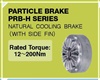 SINFONIA Particle Brake PRB-H Series