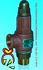 A3W-06 "Safty relief valve" ขนาด 3/4"ทองเหลือง แบบ "ไม่มีด้าม" Pressure 1-16 bar ส่งฟรีทั่วประเทศ 