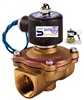 UW-25 Solenoid valve 2/2 Size 1" แบบ NC  ไฟ 24DC 12DC 110V 220V ใช้กับ น้ำ ลม น้ำมัน ราคาถูก ทนทาน ส่งฟรีทั่วประเทศ