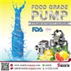Load beverage by Food pump in SS316 transfer fruit juices