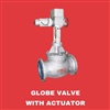 Globe Valve with Actuator