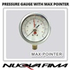 Pressure Gauge With Max Pointer