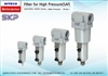 SKP - HIGH PRESSURE AIR FILTER  SAF100H,SAF200H,SAF300H,SAF400H,SAF600H, SAF800H,SAF900H Series