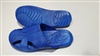 ESD PVC Solid Butterfly Slipper Blue Color(060174-BL)