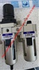 EC3010-03 Manaul Size 3/8" Filter Regulator Lubricator 2 Unit  ฟิลเตอร์ เร็กกูเลเตอร์ แบบ "ปรับมือ" Pressure 0-10 bar ระบายน้ำ ลม ฝุ่น ส่งฟรีทั่วประเทศ