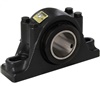 Sealmaster RPB 207-C2 CR 554907 Pillow Block Roller Bearing Unit - 2.4375 in Bore Dia., Two-Bolt Base, Split Pillow Block, Cast Iron / Polyme Coated Material, Non-Expansion Bearing (Fixed)
