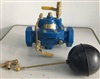 Modulating float valve