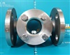 SIGHT GLASS DOUBLE WINDOW STAINLESS STEEL FLANGE/SCREW