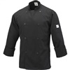 Black Tradtional chef coat