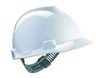 MSA, GV111-0000000-000, Safety V-Gard White Hard Hat