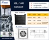 Oil/ Air cooler AF1025T-CA