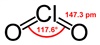 คลอรีนไดออกไซด์   สารฆ่าเชื้อ  Chlorine dioxide   ใช้พ่นฆ่าเชื้อสำหรับพื้นผิว
