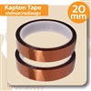 Kapton Tape ( เทปทนความร้อนอุณหภูมิสูง ) ขนาดหน้ากว้าง 20 mm 