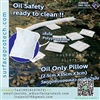 วัสดุดูดซับของเหลวชนิดหมอน สำหรับดูดซับนํ้ามัน Oil Only Pillow>>สินค้าเฉพาะทางสอบถามราคาเพิ่มเติม ไอซ์0918157073<<