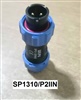คอนเน็คเตอร์ WEIPU รุ่น SP1310/P2IIN 2Pin ระดับกันฝุ่นกันน้ำ IP68 ตัวผู้ แบบกลางทาง