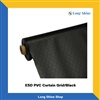 ESD PVC Curtain Grid/Black