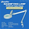 Magnifying Lamp โคมไฟเลนส์ขยายแบบหนีบโต๊ะ RT201.01 Table Clamp