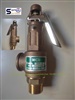 A3WL-10-10 Safety relief valve ขนาด 1" ทองเหลือง NCD แบบมีด้าม Pressure 10 bar 150 psi ส่งฟรีทั่วประเทศ