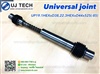 ยอยกากบาท / Universal joint / cardan shaft UJ TECH UP 19.1HEXxD38 , 22.3HEXxD44 x 525(-85)