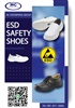รองเท้าเซฟตี้ป้องกันไฟฟ้าสถิตย์ (ESD SAFETY SHOES)