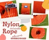 ผลิต-จำหน่าย เชือกไนล่อน สีส้ม Nylon rope เชือกสีสดใส ขนาด 8 มิล