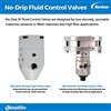 No-Drip Fluid Control Valves