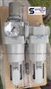 SAU610-10BG SKP Filter Regulator Lubricator 2 Unit Manaul Size 1" ฟิลเตอร์ เร็กกูเลเตอร์ แบบปรับมือ Pressure 0-10bar 150psi กรอง ระบายน้ำ ลม ฝุ่น ส่งฟรีทั่วประเทศ