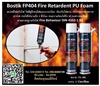 Bostik FP404 Fire Retardant PU Foam สเปรย์โฟมกันไฟ โพลียูรีเทนโฟมแบบกระป๋อง ป้องกันไฟลาม