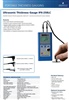 Ultrasonic Thickness Gauge, Model: IPX-250LC, Brand: Inspex (UK)