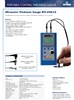 Ultrasonic Thickness Gauge, Model: IPX-250LCX, Brand: Inspex (UK)