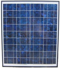 แผงเซลล์แสงอาทิตย์แบบผลึกเดี่ยว (Mono-Crystalline PV modules) ขนาด 40 วัตต์ มาตราฐาน IEC, CE
