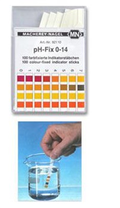กระดาษวัดค่ากรด-ด่าง pH fix 0-14 pH 