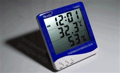 Hygro-Thermometer เครื่องวัดอุณหภูมิ 2 จุด และความชื้น TH-802A 