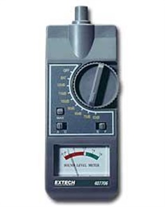 Sound level meter เครื่องวัดความดังเสียง เครื่องวัดเสียง แบบเข็ม Analog Sound LevelMeter 407706 