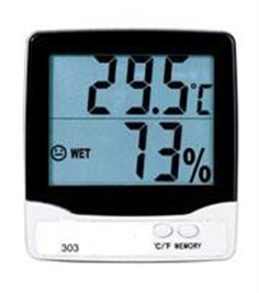 Thermometer เครื่องวัดอุณหภูมิ และความชื้น HY-303 Thermometer เครื่องวัดอุณหภูมิ และความชื้น HY-303 