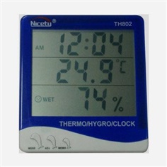 เครื่องวัดอุณหภูมิ และความชื้น Hygro-Thermometer TH802 