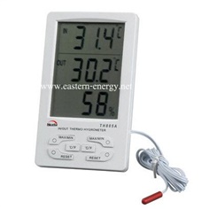 เครื่องวัดอุณหภูมิ 2 จุด IN-OUT และความชื้น Hygro-Thermometer รุ่น TH-805A