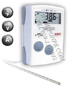  เครื่องวัดและบันทึกอุณหภูมิ Thermometer Datalogger KIMO KT100 	