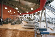 Fitness Center vs ท่อลมแอร์ผ้า (Fabric duct, Textile duct, Duct Sock)